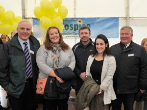 Pictured attending the officially Sod Turing  on the new Mayo Roscommon Hospice facility in Castlebar werePic Conor McKeown