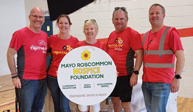 John Tully Triathalon Raises Money for Mayo Roscommon Hospice