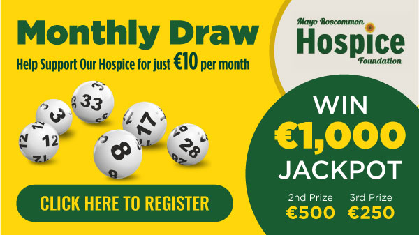 Hospice.ie Monthly Draw Graphic