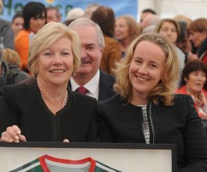 Pictured at the official Sod Turning ceremony Castlebar for the new Mayo Roscommon facility were Maura Tully and Dervala Architect on the Project.Pic Conor McKeown