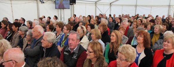 Some of the crowd at the Mayo Hospice Launch