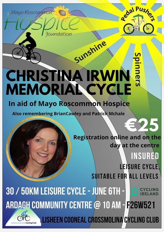 Christina Irwin Memorial Cycle Poster
